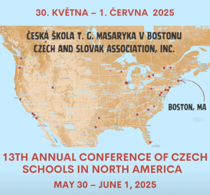 May 30 – June 1, 2025: 13th Annual Conference of Czech Schools in North America