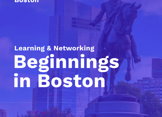 February 26, 2026: Beginnings in Boston – Networking Evening