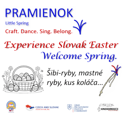 March 14, 2026: Tvorive Dielne Pramienok – Slovak Easter. Welcome Spring. 🌿