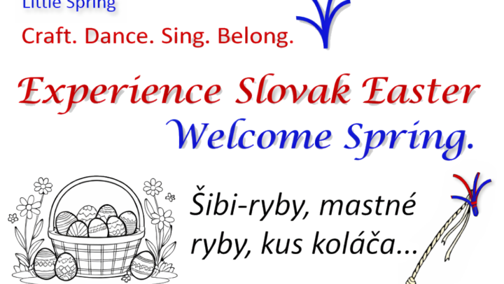 March 14, 2026: Tvorive Dielne Pramienok – Slovak Easter. Welcome Spring. 🌿