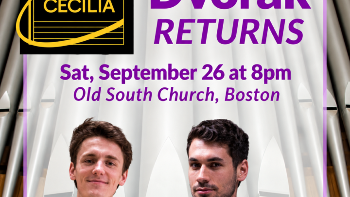 September 26, 2026: Dvořák Returns at Old South Church, Boston